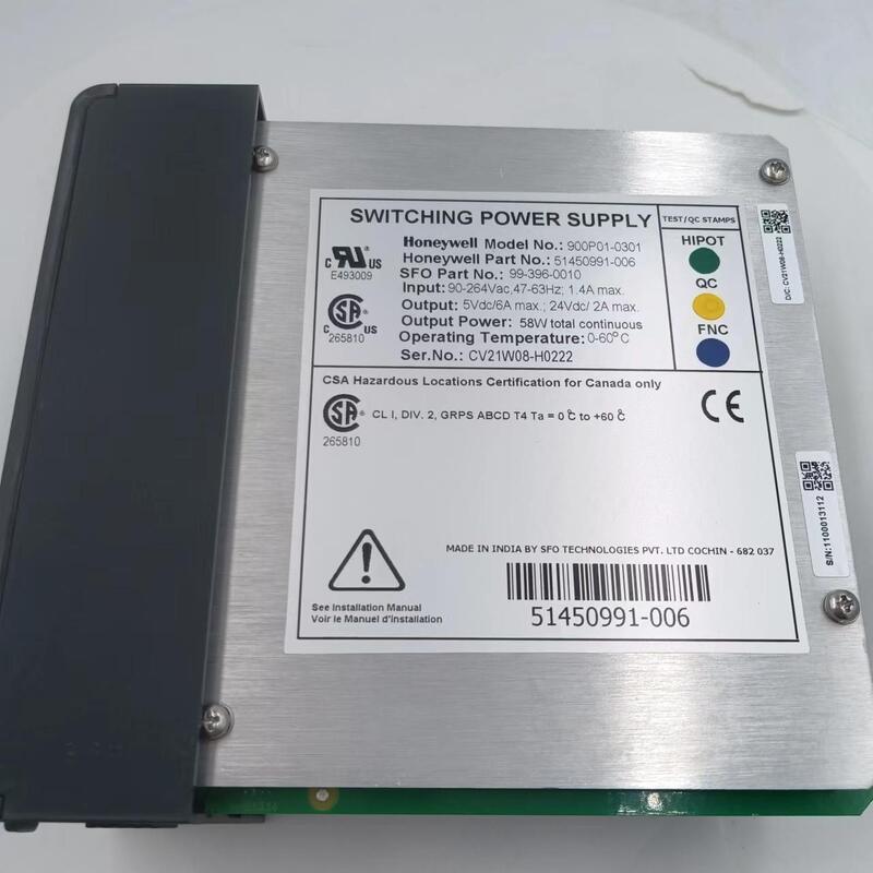 900P01-0001  900P01-0301  DCS SIS System Power Supply for DCS System HC900   for Honeywell Spot 200