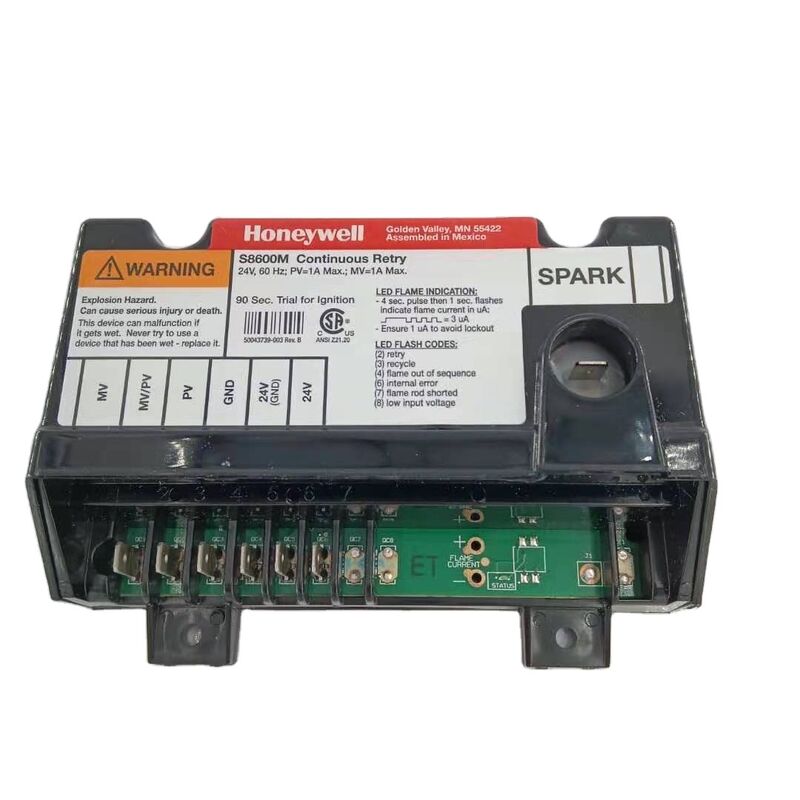 Resideo S8600M3001 Ignition Gas Solenoid Valve Used Condition for Honeywell Burner for United States