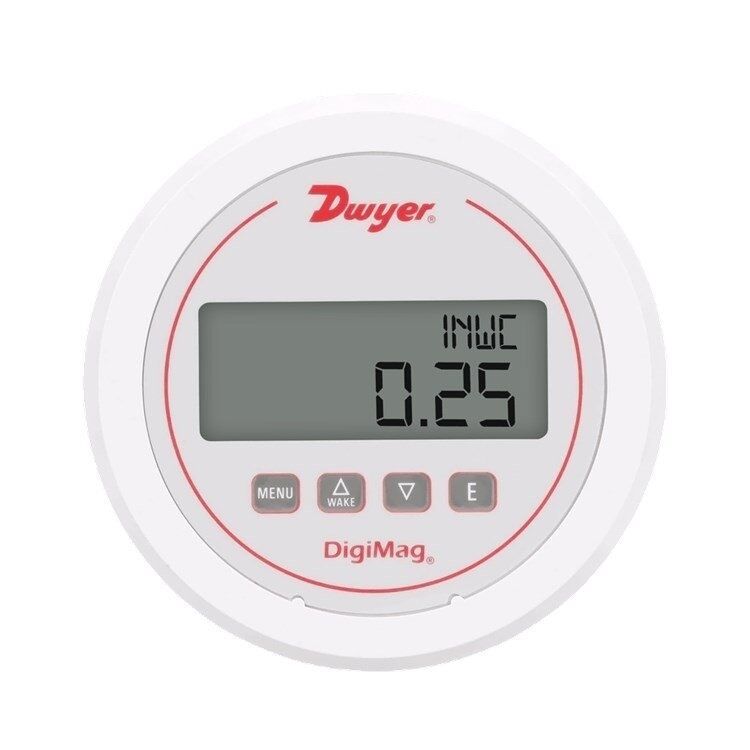 Dwyeer for DigiMag DM-1102 Original Brand New Digital Differential Pressure Gauge for Gas and Liquid Measurements