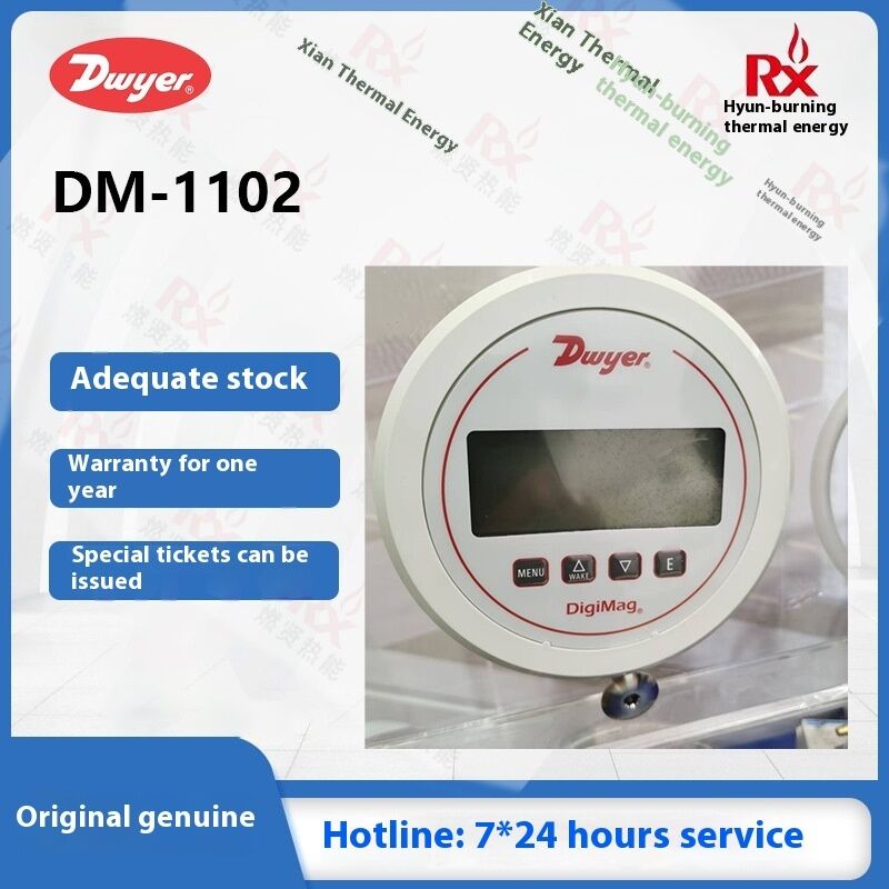 Dwyeer for DigiMag DM-1102 Original Brand New Digital Differential Pressure Gauge for Gas and Liquid Measurements