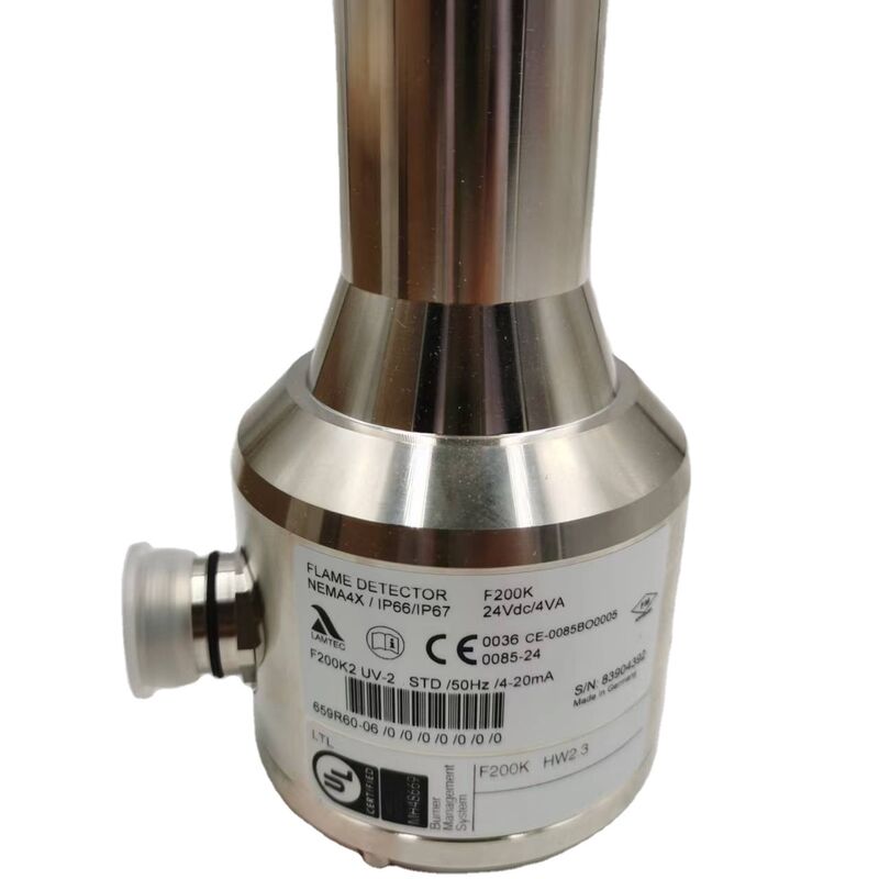 German Lamtek LAMTEC F200K2 UV-2 659 R60-06 Flame Fire Detection UV Flame Detector Electrical Equipment