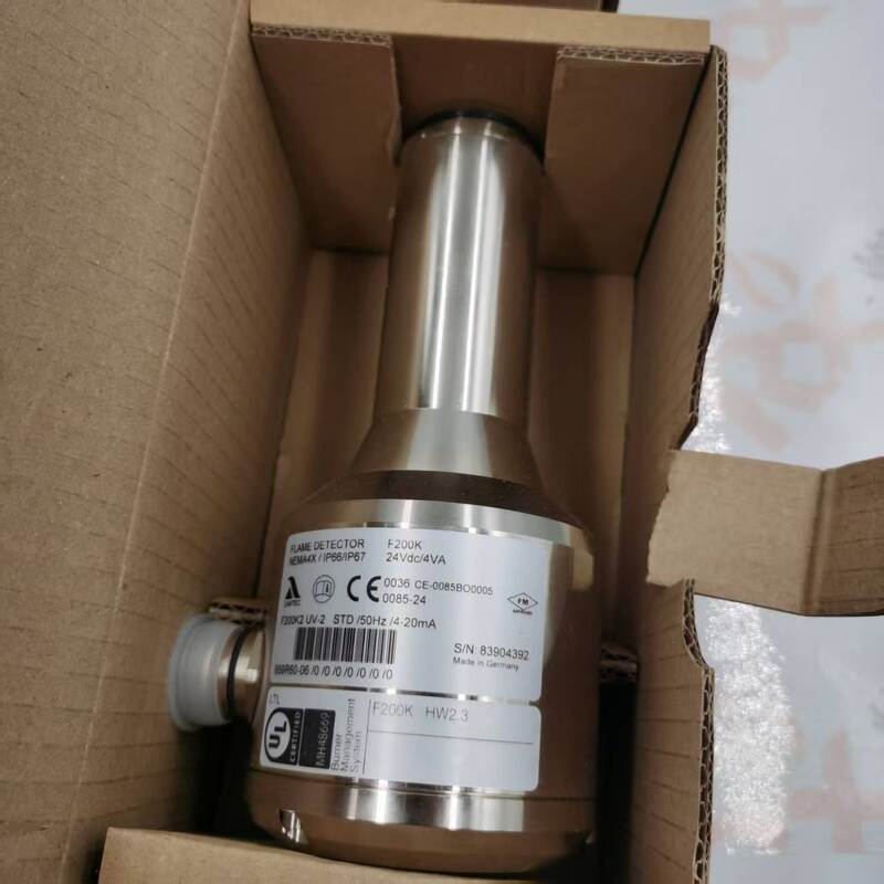 German Lamtek LAMTEC F200K2 UV-2 659 R60-06 Flame Fire Detection UV Flame Detector Electrical Equipment