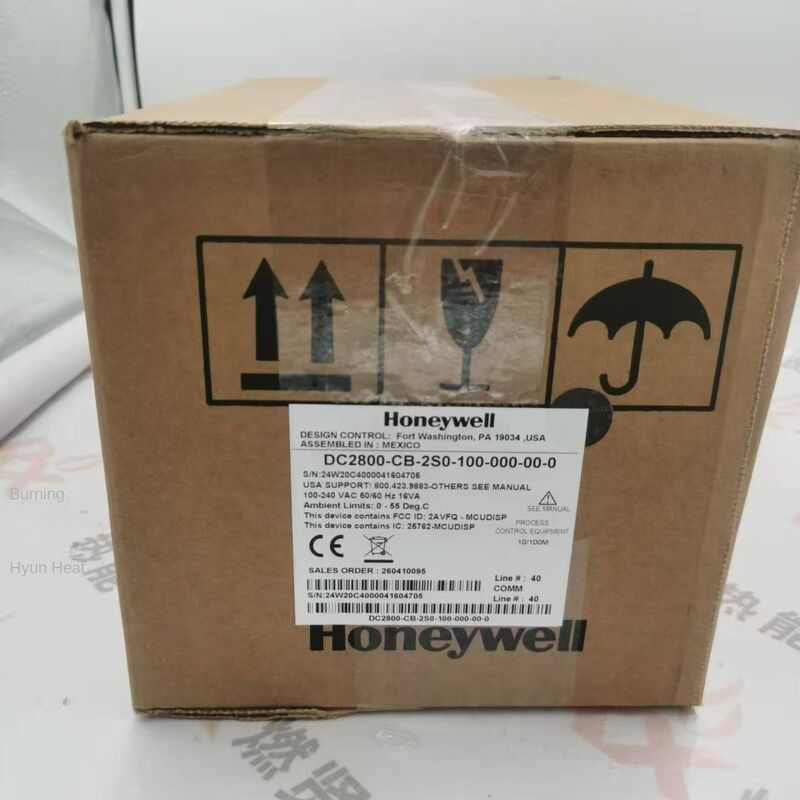 Honeywell Temperature Control Meter DC2800-CB-2S0-100-000-00-0 Single Phase 220V Industrial Use IP20 Servo Motor