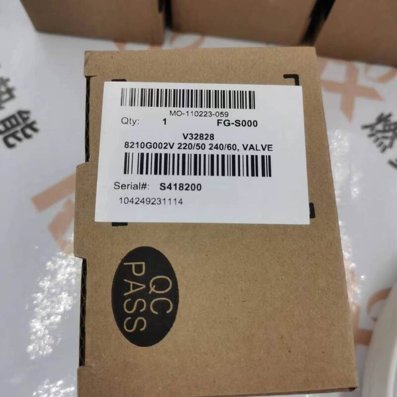 ASCO 8210G002V 220V Gas Solenoid Valve Used Original Boiler Parts For Boilers