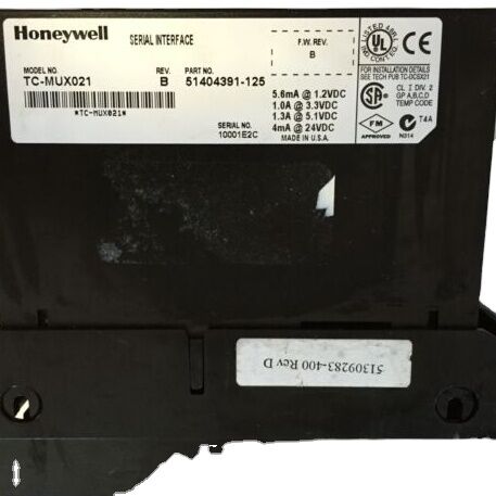 Honeywell Model TC-MUX021 PLC DCS CC 8C PKS PC SIS Ηλεκτρικές κάρτες Ελεγκτής καύσης Νέο και αρχικό απόθεμα 20