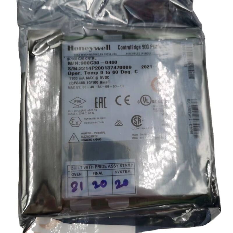 900C30-0360 900C30-0460 DCS SIS PLC System Analog Eingabekarte HC900 für den Honeywell Spot 20