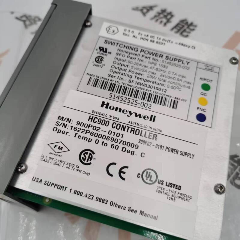 900P02-0101 900P02-0001 Ελεγκτής καύσης HC900 DCS SIS PLC για Honeywell Spot 20