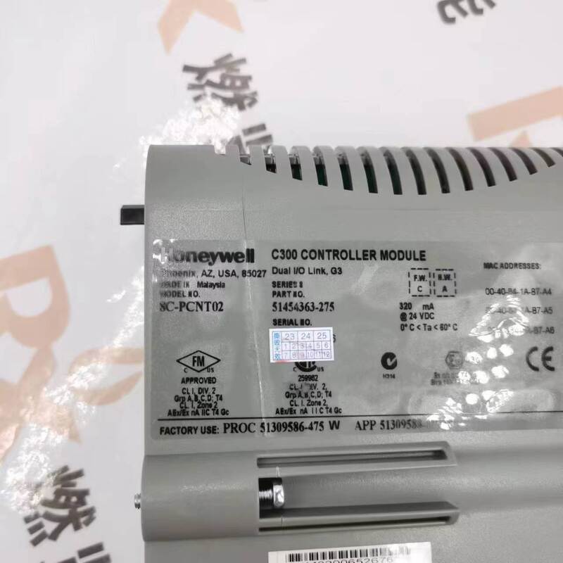 Χάννιγουελ Ελεγκτής καύσης 8C-PCNT01 8C-PCNT02 8C-PCNT03 CC PKS PLC DCS SIS HC900 Αναλογική είσοδος Νέα χρησιμοποιημένη κατάσταση