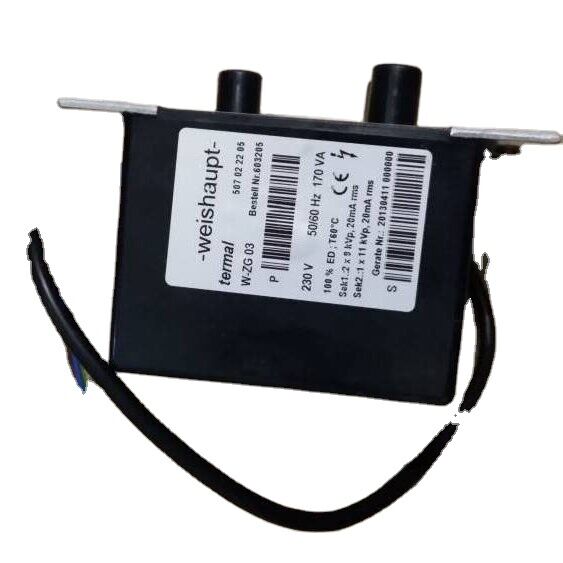 W-ZG01 W-ZG03 Μετασχηματιστής ανάφλεξης για Weishaupt πρωτότυπο και νέο