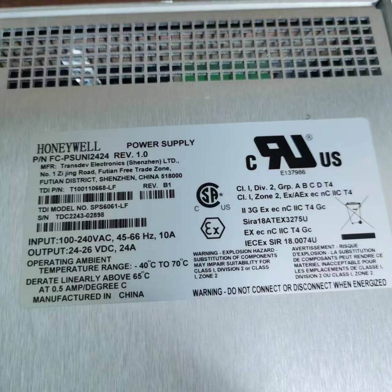 FC-PSUNI-2424 FC-PSUNI2424 FC 8C CC PKS PLC DCS HC900 SIS Ελεγκτής Καύσης Spot 20