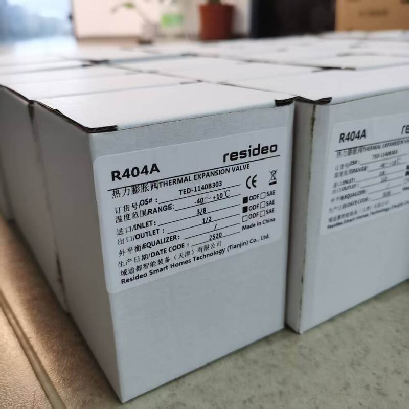Ψυκτικό R404A TED-1140B303 ΒΑΛΒΙΔΑ ΘΕΡΜΙΚΗΣ ΔΙΑΣΤΟΛΗΣ Μεταχειρισμένη Βαλβίδα Μείωσης Πίεσης Νερού Κτιρίου για Honeywell Resideo
