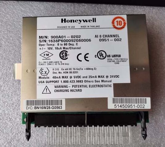 900A01-0202  900A01 900A01-0101 PLC DCS SIS System Analog Input Card HC900  Honeywell STOCK