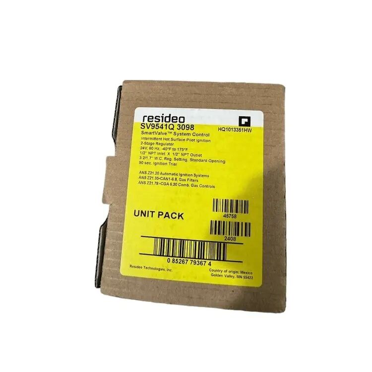 Resideo SV9541Q3098   Gas Solenoid Valve Hot Water Boiler Part for Honeywell STOCK for Restaurants