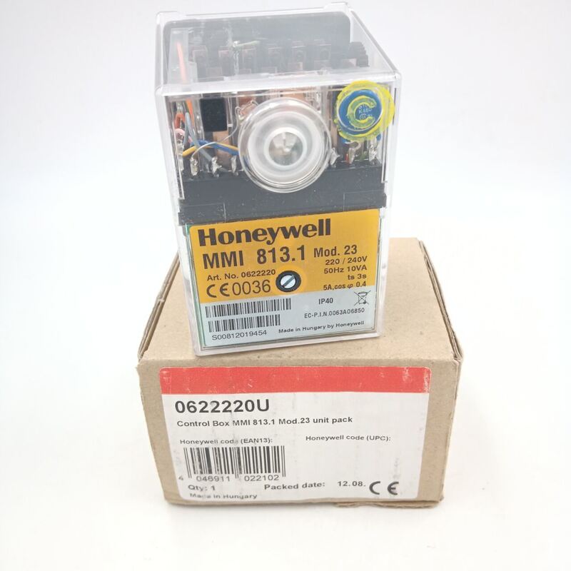 MMI813.1mod.23 No0622220 en stock Équipement électrique Contrôleur de combustion et d'allumage pour Honeywell