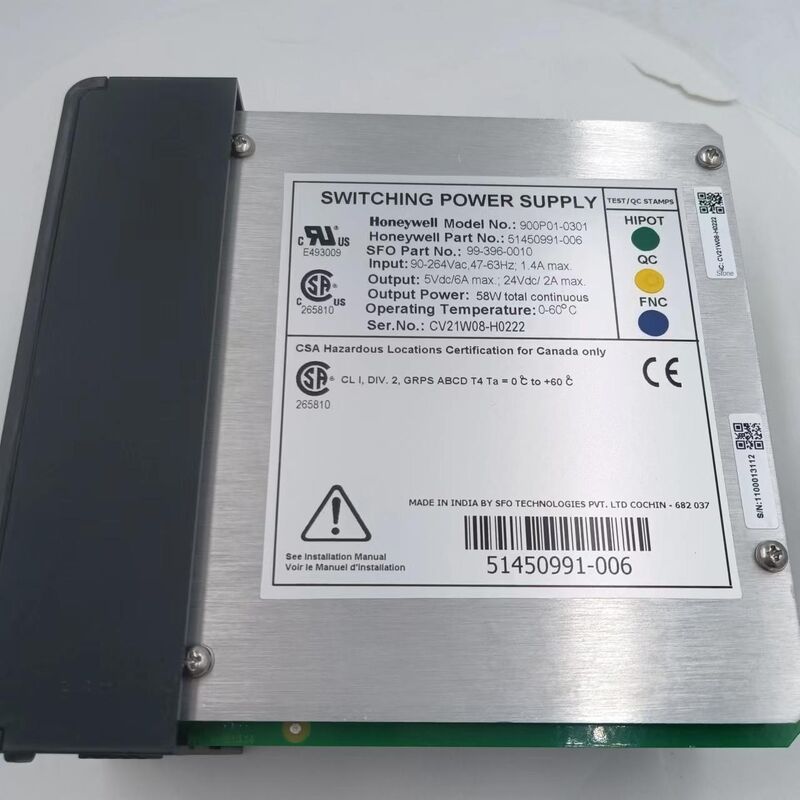 Αναλυτής Αντίστασης Μονάδας Τροφοδοσίας Honeywell HC900 900P01-0301 900 P01-0501 Κατασκευασμένο στις ΗΠΑ για Εργασίες Εγκατάστασης