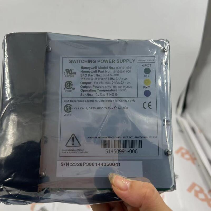 Αναλυτής Αντίστασης Μονάδας Τροφοδοσίας Honeywell HC900 900P01-0301 900 P01-0501 Κατασκευασμένο στις ΗΠΑ για Εργασίες Εγκατάστασης