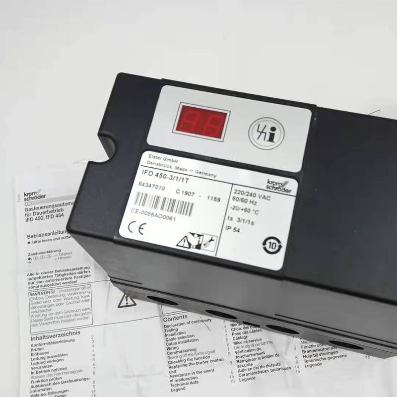 Alemanha KROM Hockend Controlador Analisador de Impedância IFD450-3/1/1T IFD450-5/1/1T Descontinuado Ponto 5 1 Ano de Garantia