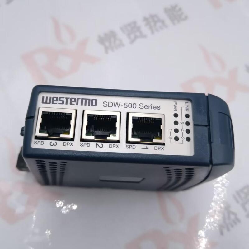 WESTERMO Honeywell SDW-550EC Ethernet Switch Βιομηχανική Μονάδα Εισόδου/Εξόδου Ελέγχου Νέα και Μεταχειρισμένη Κατάσταση 20 σε Απόθεμα