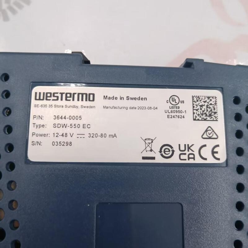 WESTERMO Honeywell SDW-550EC Ethernet Switch Βιομηχανική Μονάδα Εισόδου/Εξόδου Ελέγχου Νέα και Μεταχειρισμένη Κατάσταση 20 σε Απόθεμα