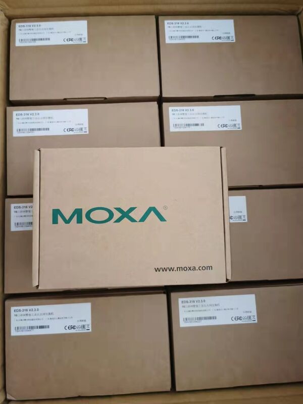 MOXA EDS-316-SS-SC-T Βιομηχανικός διακόπτης Ethernet (EDS-316-M-SC) Αποθεματικό Αρχικό 1 έτος εγγύηση
