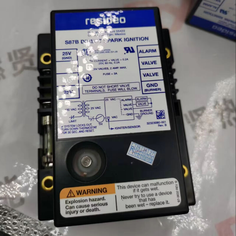 Ελεγκτής καύσης Resideo Honeywell S87B1016 Ανταλλακτικά λέβητα Γνήσιο ολοκαίνουργιο 1 έτος εγγύηση