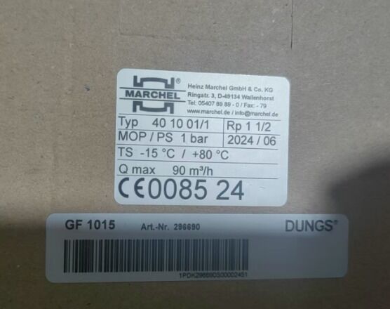 Alemania DUNGS Filtro de gas de invierno GF1010/1 GF 1015 Año de garantía Original de stock Nuevo