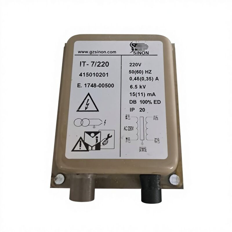 Gzsinon Υψηλής τάσης (6,5KV) Μετασχηματιστής ανάφλεξης Βιομηχανική χρήση Μεταλλικό φυσικό αέριο Booster Key Boiler Part