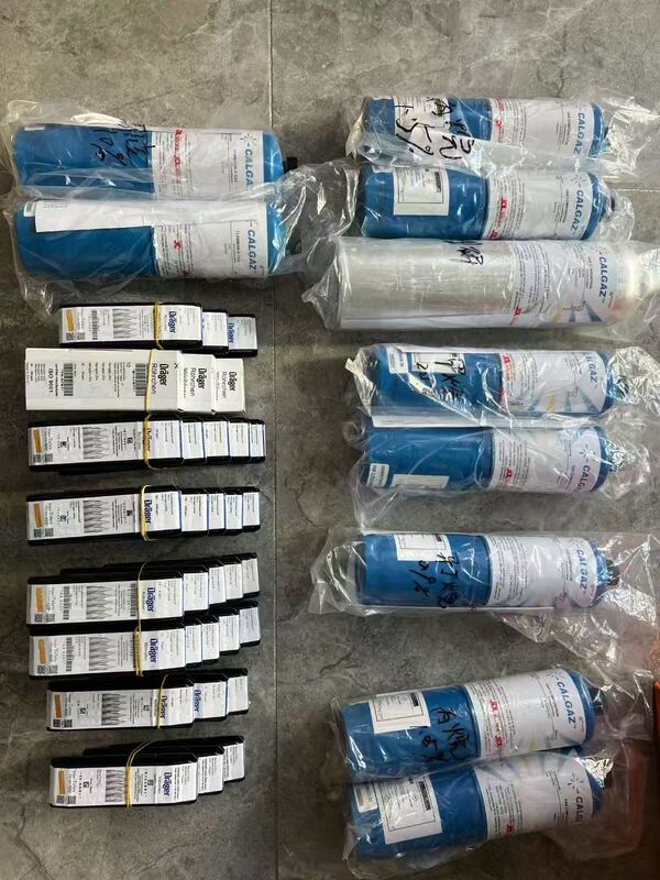 Drager High Accuracy  Gas Detection Tubes CO CO2 NO2 O2 HS SO2  Water Vapor HCL CL2 H2 Original New