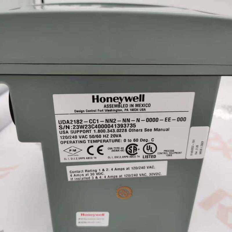Honeywell Secundaire Meter voor Zuur-Base Concentratiemeting PH Model UDA2182-PH1-NN2-N-0000-EE Originele Voorraad