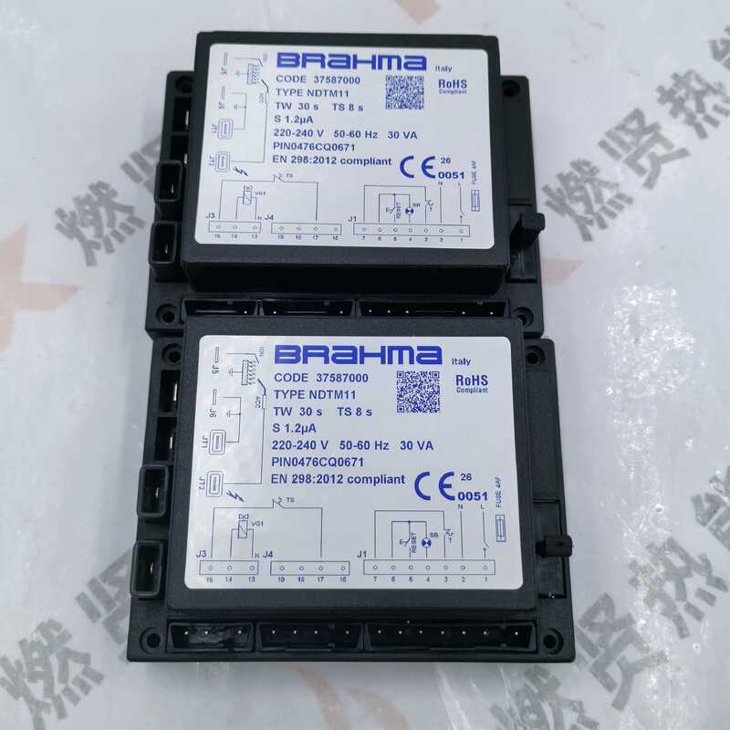Italy  BRAHMA  NDTM11 Code 37587000 Combustion Controller Original Brand New 1 Year Warranty 220V-240V