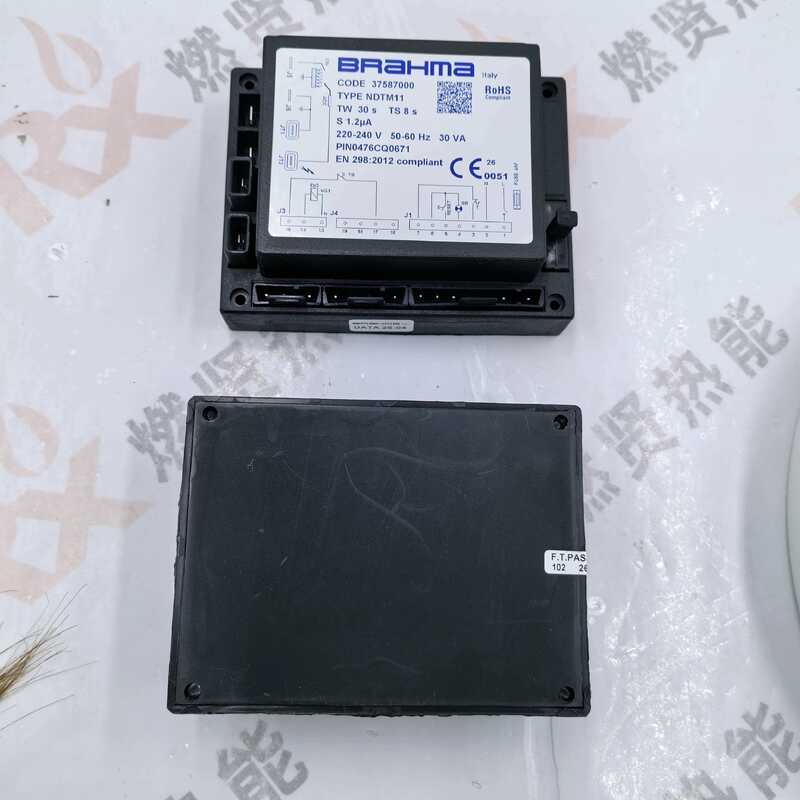 Italy  BRAHMA  NDTM11 Code 37587000 Combustion Controller Original Brand New 1 Year Warranty 220V-240V