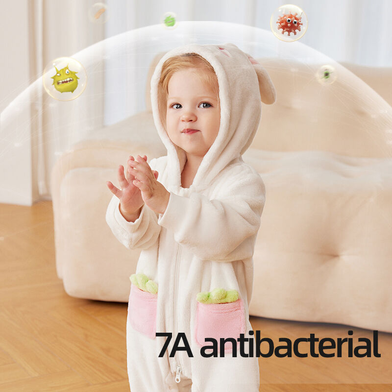 Custom Design Baby Romper with Breathable Fabric and Eco-friendly Polyester for Infants 0-2 Years