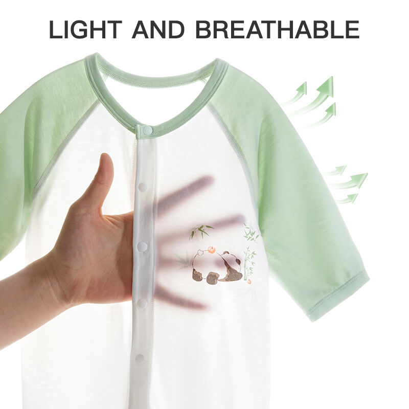 Eco-friendly Soft Comfortable Baby Rompers Breathable Infant Onesie for Newborns 1month-2years Old