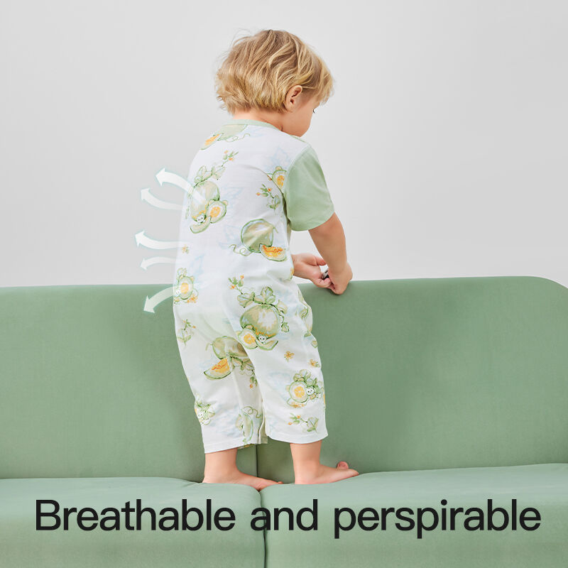 100% Cotton Baby Rompers with Custom Design and Breathable Fabric for Comfortable Summer Wear