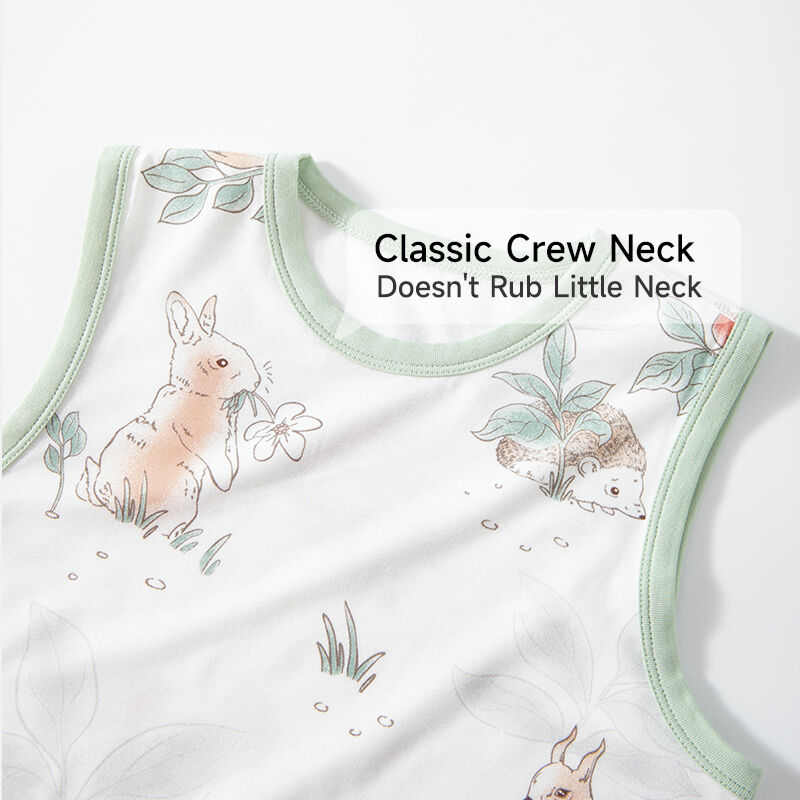 Eco-friendly Baby Rompers with 92% Recycled Cellulose Fiber & 8% Spandex for Comfortable Breathable Infant Bodysuit