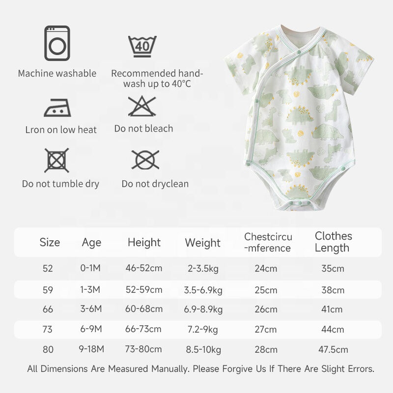 100% Organic Cotton Baby Crawl Suit with Customized Logo and Animal Pattern Infant Romper