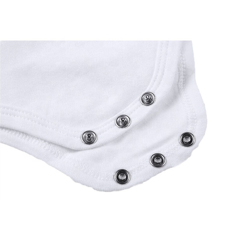 Combed Cotton Baby Romper with Breathable Fabric and Custom Logo for Newborn Jumpsuit