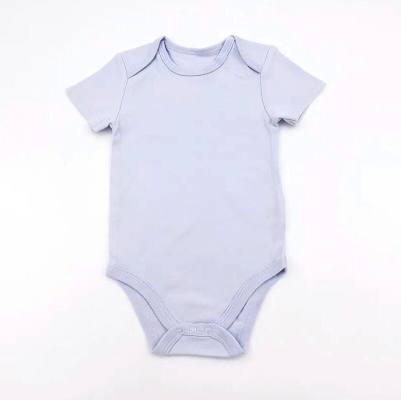 Wholesale OEM Customizable 100% Bamboo Fiber Infant Bodysuit Baby Romper with 120+ Colors Available