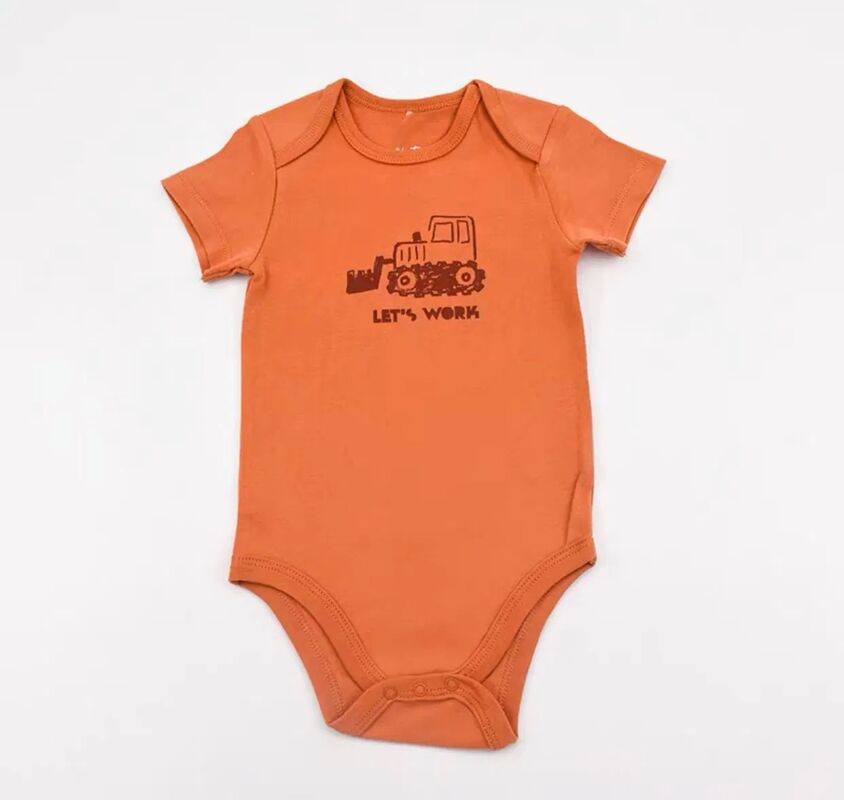 Wholesale OEM Customizable 100% Bamboo Fiber Infant Bodysuit Baby Romper with 120+ Colors Available