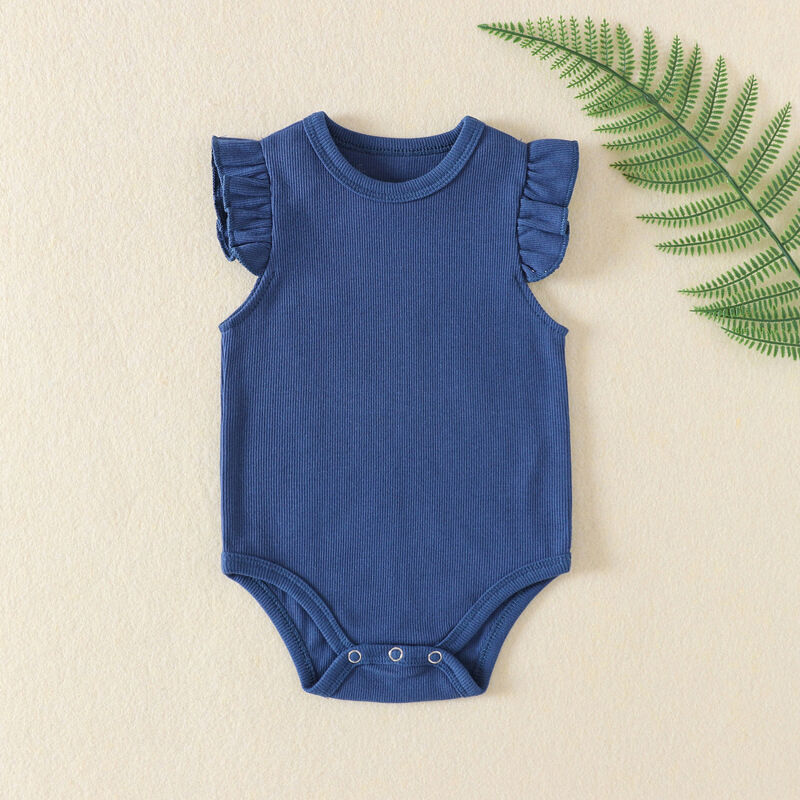 2025 New Baby Romper Eco-friendly Soft Comfortable Breathable Cotton Infant Jumpsuit with Custom Designs