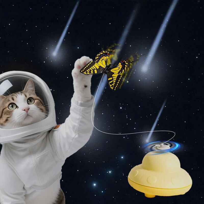 Smart Cat Toy with Plastic Material Medium Size and Boxed Packaging for Interactive Play