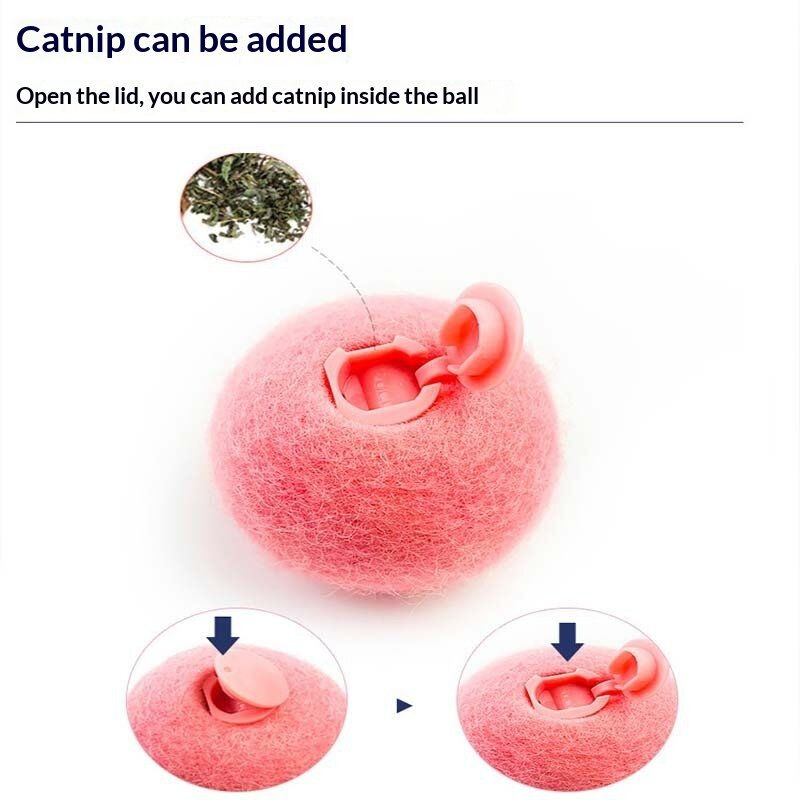 Interactive Cat Toy with ABS Material and Realistic Sounds for Compact Design Playtime
