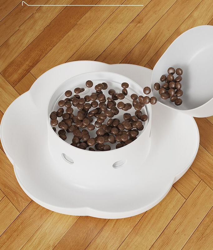 Press-Type Dog Puzzle Feeder with Slow Feeding Function and Non-Slip Base Interactive Pet Toy