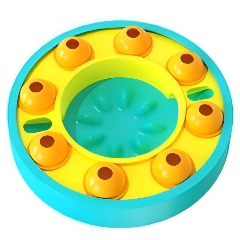 Extremely Durable Slow Feed Bowl Puzzle Toy with Easy to Clean Design and Slow Feeding Function