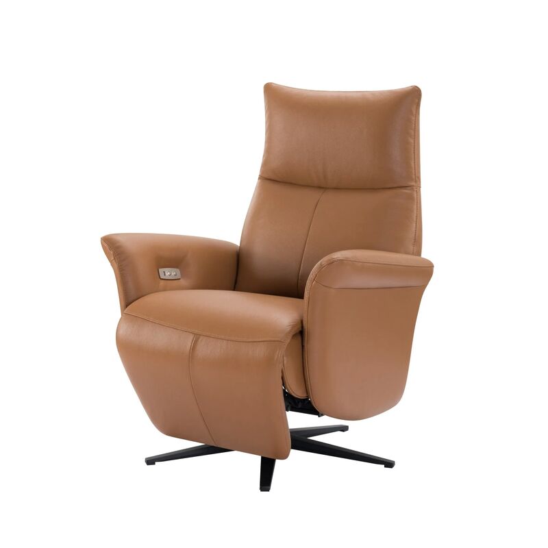 Modern Electric Recliner Chair with USB Charging and 360-degree Rotation for Office and Leisure