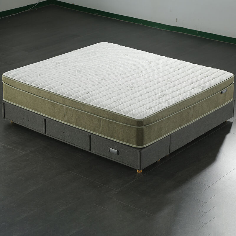 Medium Hardness Pocket Spring Mattress with Memory Foam and Customizable Size for Home and Hotel Use