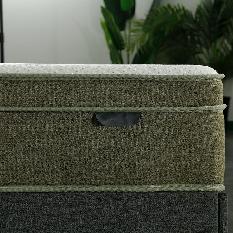 Medium Hardness Pocket Spring Mattress with Memory Foam and Customizable Size for Home and Hotel Use