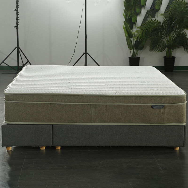 Medium Hardness Pocket Spring Mattress with Memory Foam and Customizable Size for Home and Hotel Use