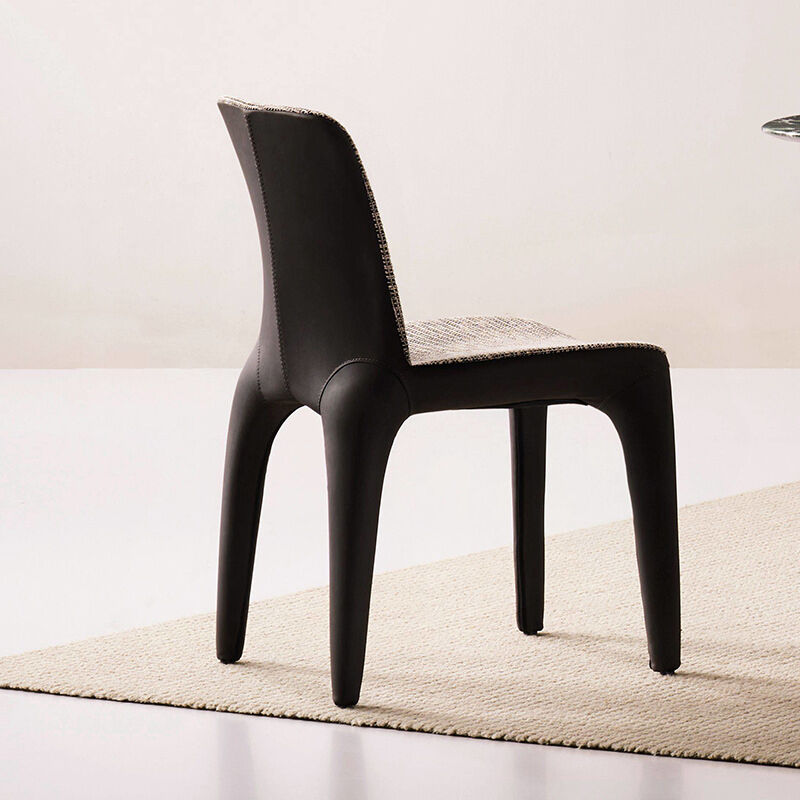 Modern Design Dining Chair with Stainless Steel Leg and Cotton Linen Fabric for Home and Restaurant