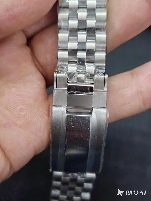 20mm 21mm 22mm Jubilee Armband voor Tudor 1958 Solid Curved End Rlx roestvrij staal horloge band Riem Glide Lock Gevouwen Clamp